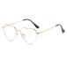 JOVAKIT Heart Shaped Blue Light Blocking Glasses for Women Fashion Vintage