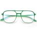 VISOONE Medium Lightweight TR90 Fashion Blue Light Blocking Glasses Multico