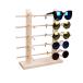 TANG SONG solid wood glass display holder sunglasses display holder wooden glass display rack double linen glass show 