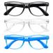 Okany Blue Light Glasses for Kids 3 Pack Blue Light Blocking Glasses for Te
