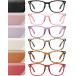 CCVOO 6 Pack Blue Light Blocking Reading Glasses, Anti Headache/Glare/Eye S