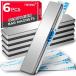 FINDMAG 6 Pack Powerful Neodymium Bar Magnets Rare Earth Magnet Bar, Strong