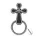 manzhen Classic черный maru ta Cross магнитный Eyeglass Holder for рубашка with Crystals