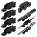Lflwacy New Upgraded 5PCS Pen Holder,Silicone Pen Holder without Adhesive,