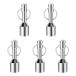 BAYTORY 5Pcs 12mm Keychain Magnet for Testing Brass, Neodymium Anti-Rust Ma