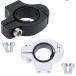 YehVeh 2 Pack Bike Water Bottle Cage Holder Base Handlebar Mount Bracket Cl