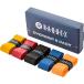 Raquex Evolve Racket Overgrip Tape - 5 Pack Multicoloured Racquet Over Grip
