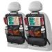 LUCMO Car Backseat Organizer with Touch Screen Tablet Holder-2 Pack,9 Stora