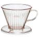  Carita кофе карниз пластиковый кофе дриппер 103-DL 06003