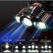 LED�w�b�h���C�g �ŋ����[���� �����P�x 10000���[���� �[�d�� 4�i�K�̓_�����[�h �o�R ��ނ� �A�E�g�h�A��� SOS �|�[�`�t�� �v���[���g�I �h�Зp PSE �֘A�摜1