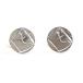  George Jensen Georg Jensen запонки кафф links шланг узор дизайн номер 63 серебряный 925 новый товар произведена отделка 