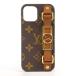  Louis Vuitton LOUIS VUITTON iPhone кейс M69782 бампер do-fi-n12/12 PRO монограмма парусина / кожа Brown 
