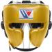 ui человек g бокс headgear лицо защита модель FG-2900-GLDBLK1 winning boxing headgear
