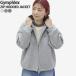 2026AW Jim Flex /Gymphlex картон джерси - Zip капот жакет CARDBOARD JERSEY ZIP HOODED JACKET GY-A0859KDB женский 