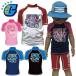 GETUPgeto выше Kids Rush Guard детский мужчина девочка короткий рукав морская вода . купальный костюм бассейн выгоревший на солнце участок предотвращение UV уход GCR-351