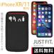 ((��������)) iPhone XR/11 �p JustFit. �X���[�u�P�[�X �u���b�N���O���[�� ��p�݌v������W���X�g�t�B�b�g ��������ƕی삷��l�I�v�����f��