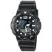 Casio Men's '3D Dial' Quartz Resin Watch, Color:Black (Model: AEQ100W-1AV)