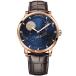 Agelocer Men's Watch Top Brand Blue Automatic Watches Men Moon Phase Power Reserve Mechanical Business Casual Watch Masculine Fashion Luxury Wrist Wat