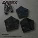 [AVIREX]AX EX стеганое полотно ne заднее крыло ma-/ все 4 цвет muffler защищающий от холода осень-зима простой Logo casual мужской женский унисекс 
