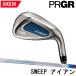 2022 PRGR SWEEP женский 7.8.9.PW железный 4 шт. комплект s we p... важность PRGR Golf LADIES Япония стандартный товар 