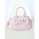 Maison de FLEUR mezzo ndof правило F лента сумка "Boston bag" потускнение розовое золото плечо с ремешком .2way б/у женский /6469374