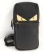 [ б/у ]FENDI сумка "body" bagz Monstar нейлон черный 7VZ033