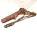 [ used ]KOKUSAI gun holder leather ho ru Star Brown No531 X15L [jgg]