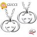  Gucci 190484-J8400/8106 пара колье /2 шт. комплект /BOX упаковка в наличии серебряный GUCCI