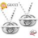  Gucci 216435-J8400/8106 пара колье /2 шт. комплект /BOX упаковка в наличии серебряный 925 GUCCI