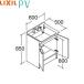 PV2N-605S(4)Y/VP1H Lixil LIXIL/INAX PV умывание туалетный столик корпус только промежуток .600mm одиночный рычаг .. душ вентиль eko руль *. вода переключатель нет бесплатная доставка 