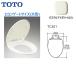 TC301#SC1 TOTO normal toilet seat ( front circle )e long gate ( large shape ) soft . stop attaching pastel ivory free shipping 