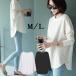 tops женский футболка длинный рукав туника взрослый стиль рубашка cut and sewn белый черный 30 плата 40 плата 50 плата 60 плата весна осень 