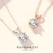 1.25ct�嗱�l�b�N���X ���f�B�[�X �ꗱ �V���v�� �v���`�i�d�グ �s���N�S�[���h �a���� ��̓��v���[���g �l�C ����