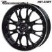 N-BOX и т.п. hot штат служащих Precious HM-3 15 дюймовый 4.5J 4H100 +45 металлик черный / обод полировка легкосплавные колесные диски одиночный товар 1 шт. 4шт.@ и больше бесплатная доставка 