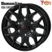  Caravan 15 дюймовый 6.0J 6H139.7 +43hyu- man линия HS10M BK легкосплавные колесные диски одиночный товар 1 шт. 4шт.@ и больше бесплатная доставка 