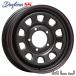 MLJ Daytona SS 15 дюймовый 6.0J 5H139.7 +0 черный ( красный / голубой линия ) легкосплавные колесные диски одиночный товар 1 шт. 4шт.@ и больше бесплатная доставка 