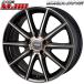  Freed и т.п. MONZA JP стиль MJ01 15 дюймовый 6.0J 5H114.3 +53 черный металлик полировка легкосплавные колесные диски одиночный товар 1 шт. 4шт.@ и больше бесплатная доставка 