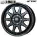  Hijet и т.п. hot штат служащих грязь Cross Ranger 12 дюймовый 4.0J 4H100 +43 матовый черный легкосплавные колесные диски одиночный товар 1 шт. 4шт.@ и больше бесплатная доставка 