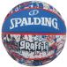  Spalding graph .ti голубой × красный баскетбол 7 номер 84-377Z