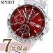  Seiko Spirit наручные часы мужской SBTQ045 хронограф красный SEIKO