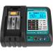  Makita fast charger interchangeable fan attaching liquid crystal panel attaching Makita DC18RC DC18RF 14.4V/18V battery for BL1460 BL1430 BL1860 BL1850 charge possibility charge completion melody attaching 