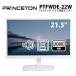  б/у монитор 21.5 -дюймовый широкий non g редкость полный HD PRINCETON( Prince тонн ) PTFWDE-22W белый VGA DVI HDMI динамик дисплей бесплатная доставка 30 день гарантия 