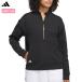  Adidas Adi Zero ткань Mix половина Zip длинный рукав жакет KWH96 женский Golf одежда tops 2025 весна лето модель adidas Япония стандартный товар 