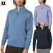  foot Joy шерсть Heather заднее крыло Zip свитер FJ-F25-M12 мужской Golf одежда FOOTJOY 2025 осень-зима модель Япония стандартный товар 