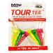 TOUR TEE Tour Tee MINI NEONS neon цвет 6 шт. входит .T-491 Tour чай Golf чай раунд сопутствующие товары 