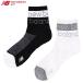  New balance anti-bacterial deodorization pixel Logo medium short socks men's 012-4186002 newbalance 2024 spring summer model Japan regular goods 
