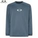  Oacley OAKLEY рубашка Enhance Light Grid L/S Crew 5.7 мужской длинный рукав FOA408123 Golf 2025 осень-зима модель Япония стандартный товар 