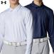  Under Armor UA Drive pre -o фреон g рукав Polo 6007933 мужской Golf одежда Golf UNDER ARMOUR 2025 осень-зима модель Япония стандартный товар 