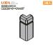  ширина дерево для угол колпак .. для Family подушка ширина дерево 2 штук входит vV-5021-MBJB WA-5021A-MBJB ширина дерево для LIXIL TOSTEM Lixil to вынос руля *