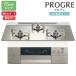 [N3S24PWASKSTESC]no-litsu встроенный плитка PROGRE( Progres ) 75cm ширина / город газ 100V источник питания модель ( платина серебряный gala Stop ) NORITZ